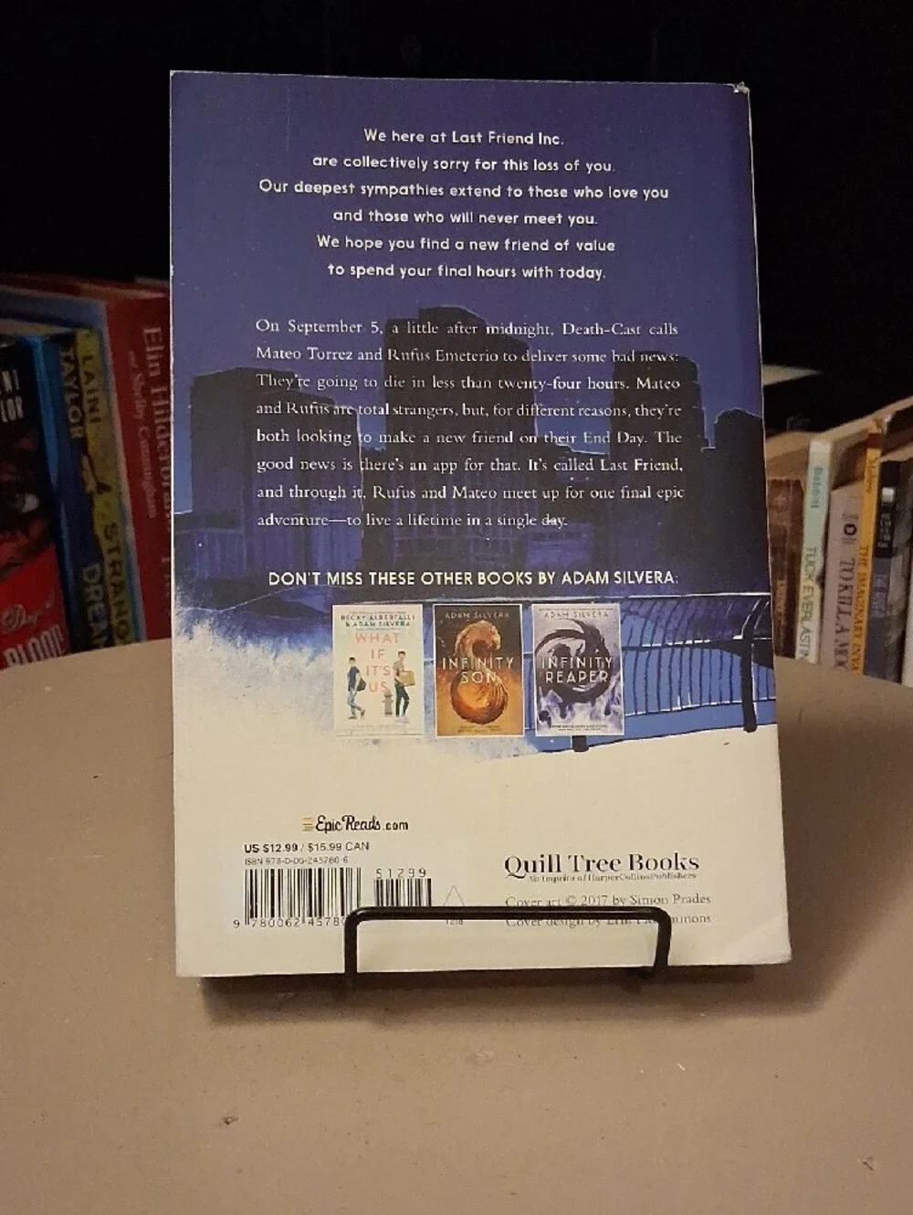 They Both Die at the End by Adam Silvera